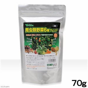 ビバリア　爬虫類野菜６種ブレンド　７０ｇ　雑食性・草食性の爬虫類に！