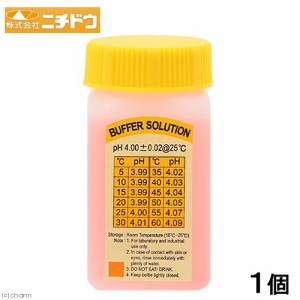 日本動物薬品　ニチドウ　マルチｐＨ専用校正液　４．０