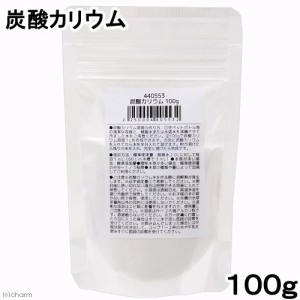 炭酸カリウム　１００ｇ　水草の栄養素