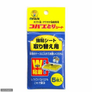 ミタニ　取替え用　コバエとりシート（強粘シート取り替え用）　防虫　昆虫　クワガタ　カブトムシ