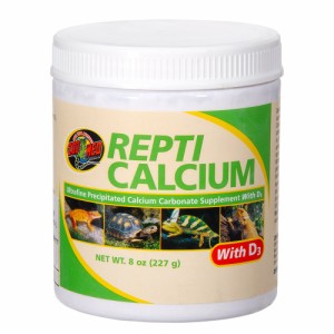 ＺＯＯＭＥＤ　レプティカルシウム　ビタミンＤ３入り　８ｏｚ（２２７ｇ）　爬虫類　サプリメント　添加剤
