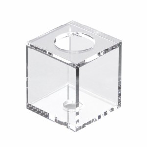 クリアボンベスタンド　Ｃｕｂｉｃ　Ｈ８０（幅７×奥行７×高さ８ｃｍ）