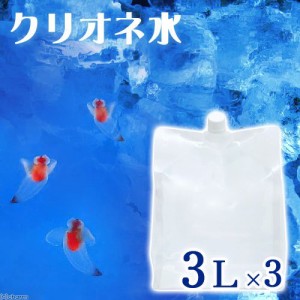 （海水魚）足し水くん　天然海水「クリオネ水」（海洋深層水）　３リットル（３袋セット）　クリオネ飼育　航空便不可　沖縄不可