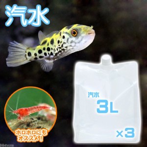 （海水魚）足し水くん　汽水　３Ｌ（３袋セット）　航空便不可　沖縄不可