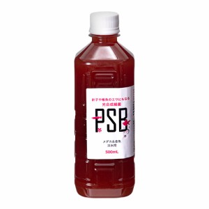 針子や稚魚のエサにもなる　光合成細菌　ＰＳＢ　５００ｍＬ（１本）ビオトープ　熱帯魚　航空便不可・沖縄不可