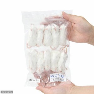 冷凍★ホッパー　カタ養殖　Ｍｉｃｅ１８　冷凍マウス（１０匹）　パック　別途クール手数料　常温商品同梱不可