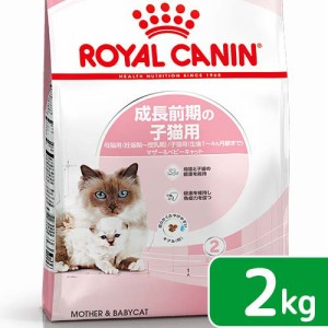 ロイヤルカナン 猫用 キャットフード　子猫　マザー＆ベビーキャット　成長前期の子猫用　２ｋｇ　３１８２５５０７０７３１２　お一人様