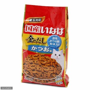 　いなば　金のだし　ドライ　かつおだし味　１ｋｇ（５００ｇ×２袋） キャットフード