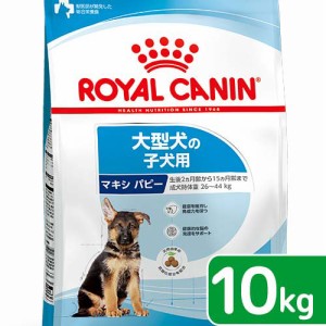 ロイヤルカナン 犬用 ドッグフード　マキシ　パピー　子犬用　１０ｋｇ　３１８２５５０７７８３０５　ジップ無し　お一人様５点限り