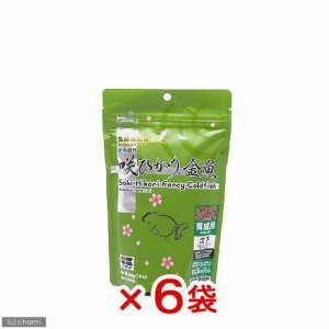 緑　キョーリン　咲ひかり金魚　育成用　沈下　２００ｇ　６袋　金魚のえさ　金魚の餌　お一人様５点限り