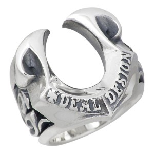 ディール デザイン DEAL DESIGN シルバー リング 指輪 メンズ レディース ストリームホースシュー 馬蹄 7号〜23号 392246 送料無料