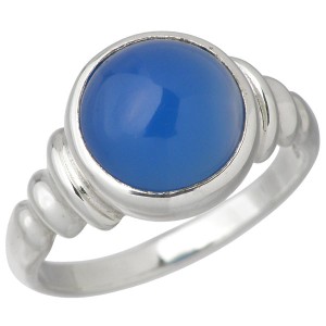 アイジェルナ Ijeluna リング 指輪 レディース シルバー 10mmブルーオニキス 7〜13号ストーン IJ-044RS-BLUE