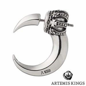 アルテミスキングス ARTEMIS KINGS クレセント ムーン シルバー ピアス 片耳分 AKE0111