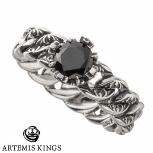 アルテミスキングス ARTEMISKINGS クラウン 喜平 シルバー リング 指輪 AKR0068