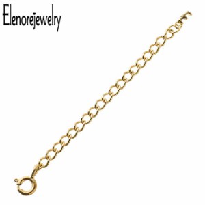 エレノアジュエリー Elenore Jewelry シルバー 10Kメッキ アジャスター チェーン ELAJ0003