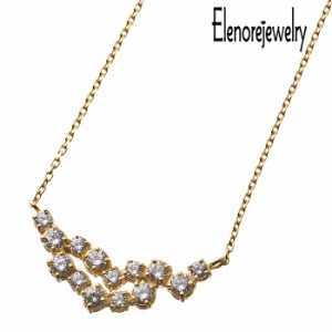 エレノアジュエリー Elenore Jewelry シルバー ネックレス レディース スパーク リング ホワイトトパーズ ギフト プレゼント おしゃれ EL