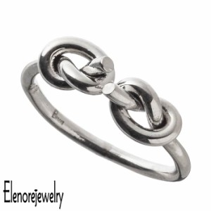 エレノアジュエリー Elenore Jewelry シルバー リング ノット フォーク レディース 9号 11号 13号 15号 ELR0043S ELR0043S