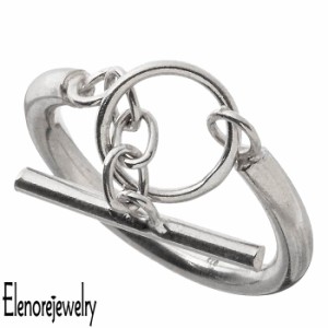 エレノアジュエリー Elenore Jewelry シルバー リング Tバー レディース 9号 10号 12号 ELR0048S ELR0048S