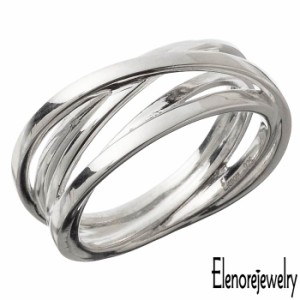 エレノアジュエリー Elenore Jewelry シルバー リング EJ レイヤード レディース 9号 11号 13号 15号 ELR0069S ELR0069S