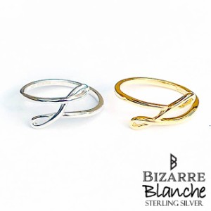 ビザール BIZARRE 小指用 シルバー ピンキーリング Blanche Plage プラージュ レディース シルバーリング 指輪 3〜6号 シルバー925 アク