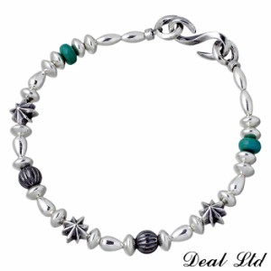 ディール エルティーディー DEAL LTD 8POINT STAR BRACELET シルバー ブレスレット メンズ レディース ビーズ 310238