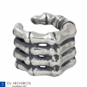 ドクターモンロー Dr MONROE シルバー イヤーカフ スケルトンハンド 左手タイプ メンズ 1個売り 片耳用 シルバー925 アクセサリー EC-19-