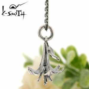 ケースミス K-SMITH バースデー フラワー シルバー ネックレス7月ゆり Birthday Flower Pendant KF-N-07