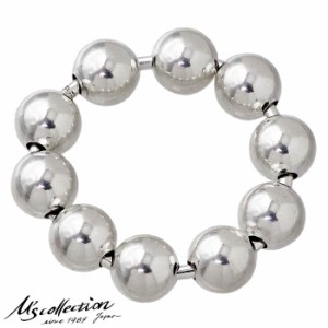 エムズ コレクション M's collection シルバー リング FINE BALL CHAIN RING 指輪 XS〜Lサイズ シルバー925 チェーンリング アクセサリー