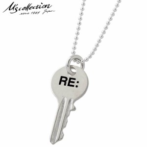 エムズ コレクション M's collection シルバー ネックレス RE: KEY PENDANT メンズ レディース ミニネックレス シルバー925 鍵 アクセサ