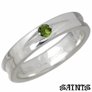 セインツ SAINTS シルバー リング 指輪 モルダバイト メンズ 15〜21号 シルバーアクセサリー アクセ ギフト プレゼント SSR-910MV 送料無