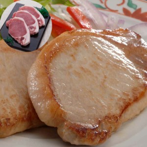 長野 信州くりん豚ロースステーキ 600g ほのかに甘い香りと非常にあっさりとしていて食べやすいのが特徴 しっかりと火を通しても肉が固く