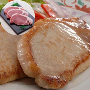 長野 信州くりん豚 ロースステーキ 300g ほのかに甘い香りと非常にあっさりとしていて食べやすいのが特徴 しっかりと火を通しても肉が固