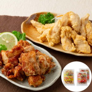 大分名物 豊後 とり天&唐揚げセット (とり天500g 唐揚げ300gx2) 大分の醤油を味付けのベースに、にんにく、しょうがを加えた昔ながらの『