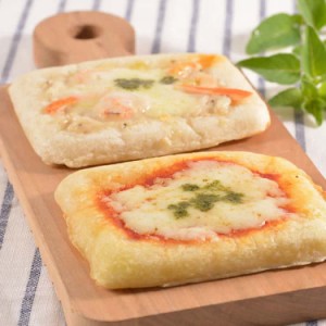北海道ミニピザ マルゲリータ＆シーフード 各4枚 計8枚 道産チーズを使用したミニピザ パーティーメニューに最適 お歳暮 お中元 お土産 