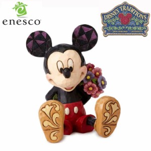 enesco(エネスコ)【Disney Traditions】ミッキー ウィズ フラワー ディズニー フィギュア コレクション 人気 ブランド ギフト クリスマス