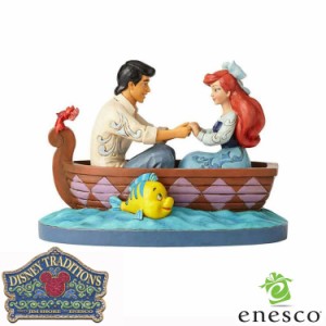 enesco(エネスコ)【Disney Traditions】アリエル＆エリック王子 ボート ディズニー フィギュア コレクション 人気 ブランド ギフト クリ