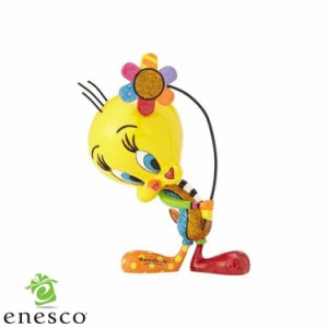 enesco(エネスコ)【Looney Tunes by Britto】トゥイーティー ＆ フラワー フィギュア コレクション 人気 ブランド ギフト クリスマス 贈