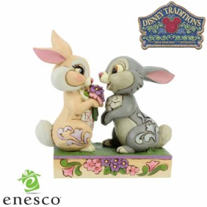 enesco(エネスコ)【Disney Traditions】バンビ とんすけ＆ミス・バニー ディズニー フィギュア コレクション 人気 ブランド ギフト クリ