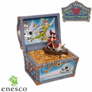 enesco(エネスコ)【Disney Traditions】ピーター・パン トレジャーチェスト ディズニー フィギュア コレクション 人気 ブランド ギフト 