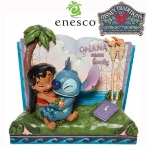 enesco(エネスコ)【Disney Traditions】リロ＆スティッチ ストーリーブック ディズニー フィギュア コレクション 人気 ブランド ギフト 