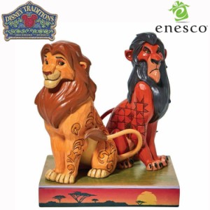 enesco(エネスコ)【Disney Traditions】シンバ＆スカー ディズニー フィギュア コレクション 人気 ブランド ギフト クリスマス 贈り物 プ