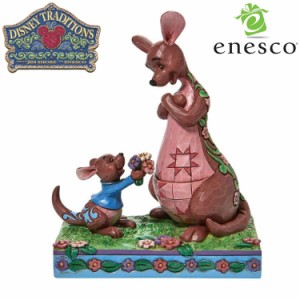 enesco(エネスコ)【Disney Traditions】ギビング カンガ フラワーズ ディズニー フィギュア コレクション 人気 ブランド ギフト クリスマ