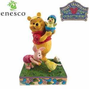 enesco(エネスコ)【Disney Traditions】プー＆ピグレット ウィズ チック ディズニー フィギュア コレクション 人気 ブランド ギフト クリ