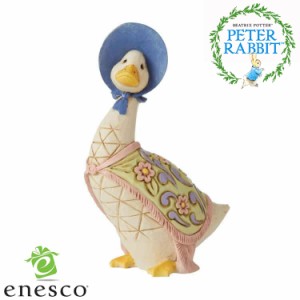 enesco(エネスコ)【JIM SHORE】ジマイマ・パドルダック ミニ Peter Rabbit フィギュア コレクション 人気 ブランド ギフト クリスマス 贈