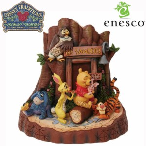 enesco(エネスコ)【Disney Traditions】ワンダフル 100エーカーの森 ディズニー フィギュア コレクション 人気 ブランド ギフト クリスマ