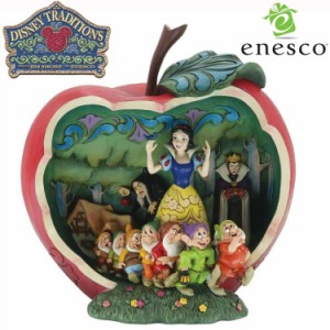 enesco(エネスコ)【Disney Traditions】 白雪姫 アップル シーン ディズニー フィギュア コレクション 人気 ブランド ギフト クリスマス 