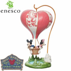 enesco(エネスコ)【Disney Traditions】ミッキー＆ミニー ハートエアバルーン ディズニー フィギュア コレクション 人気 ブランド ギフト