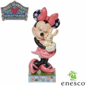 enesco(エネスコ)【Disney Traditions】ミニー ホールディング バニー ディズニー フィギュア コレクション 人気 ブランド ギフト クリス