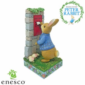 enesco(エネスコ)【JIM SHORE】ピーターラビット メイリング レター Peter Rabbit フィギュア コレクション 人気 ブランド ギフト クリス