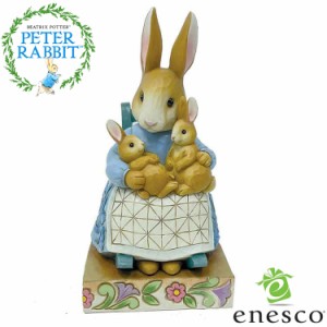 enesco(エネスコ)【JIM SHORE】ミセスラビット ウィズ ロッキングチェア Peter Rabbit フィギュア コレクション 人気 ブランド ギフト ク